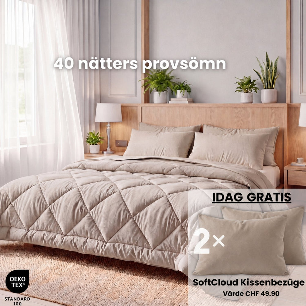 EasySleep® Täcke – Det snabbtorkande 2-i-1 täcket