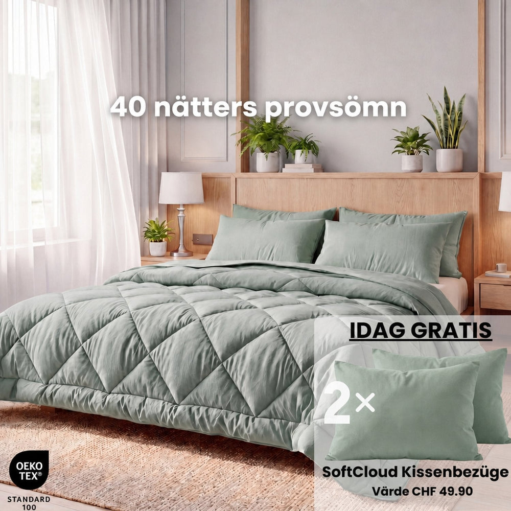 EasySleep® Täcke – Det snabbtorkande 2-i-1 täcket